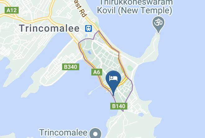 Trincomalee - Dutch Bank Cafe Maps