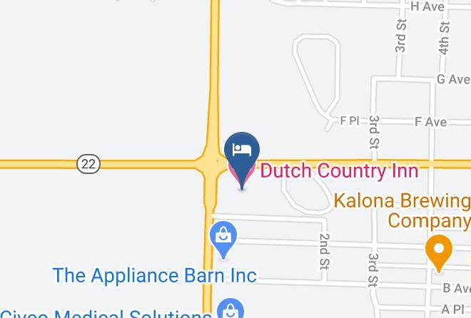 Washington - Dutch Country Inn Maps