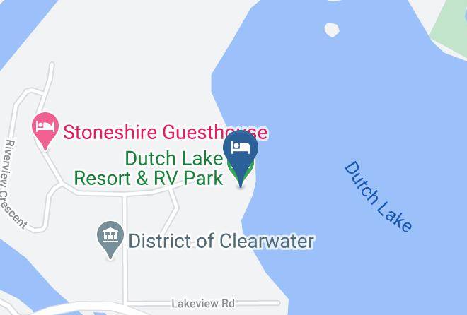 Thompson Nicola - Dutch Lake Resort & Rv Park Maps