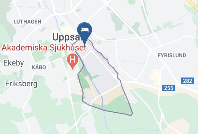 Uppsala - Duvan Hotell Maps