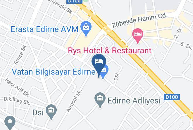 Edirne Istasyon - Cavit Duvan Prestige Hotel Maps