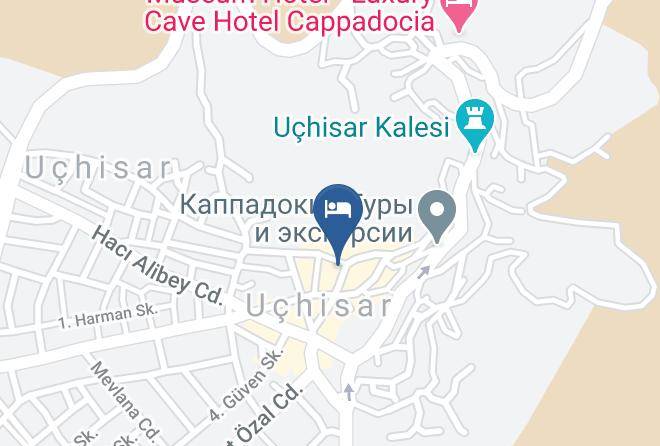 Nevsehir - Duven Hotel Cappadocia Maps