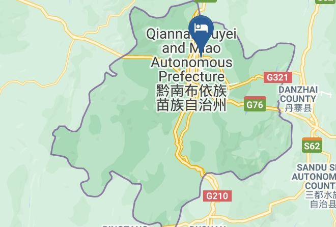 Qiannan Aut Prefecture - Duyun Qiannan Hongan Hotel Maps