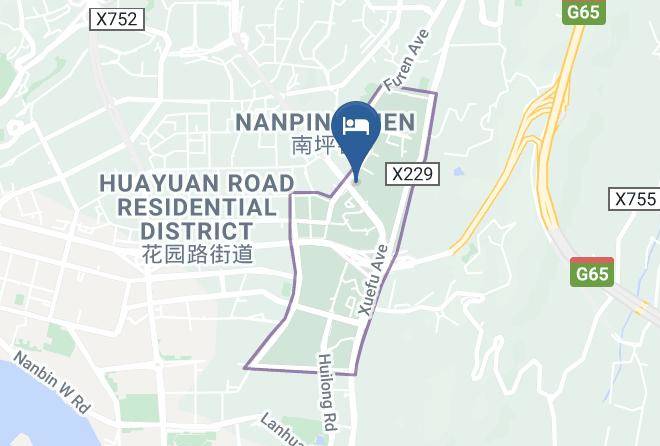 Nan An District - Duzhidu Hotel Chongqing Maps