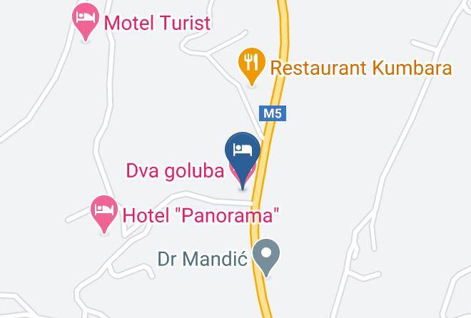 Sarajevo Romanija - Dva Goluba Maps