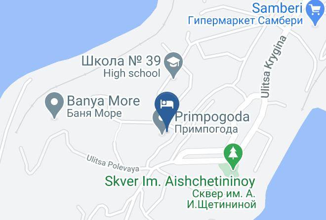 Vladivostok Urban Okrug - Dva Kapitana Maps