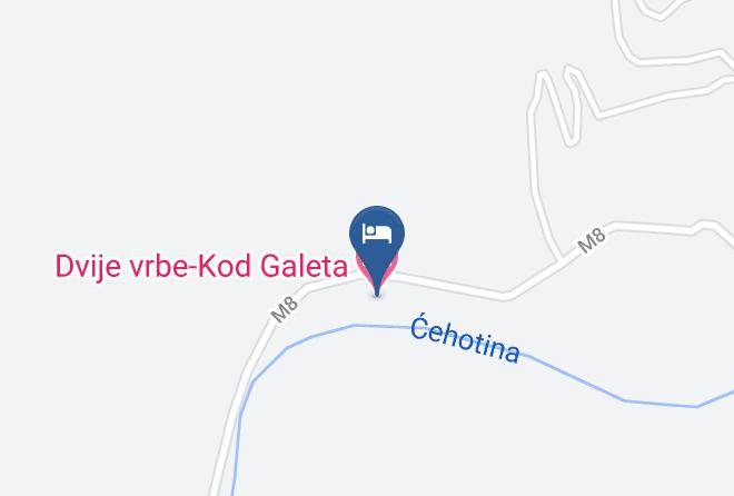 Foca - Dvije Vrbe Kod Galeta Maps