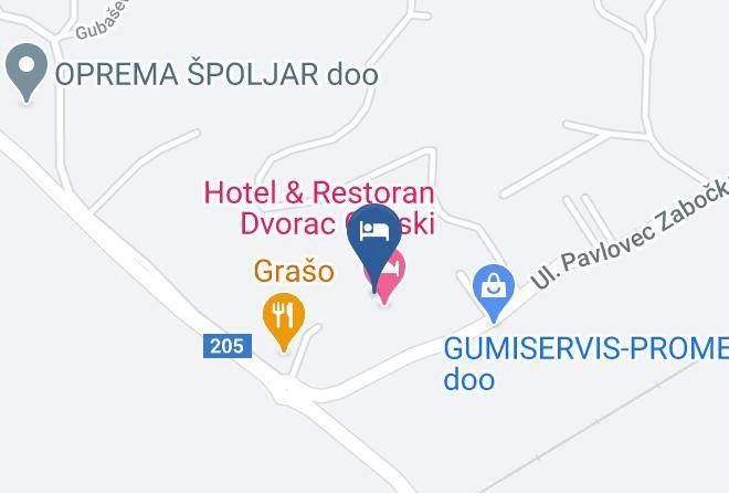 Zabok - Dvorac Gjalski Maps