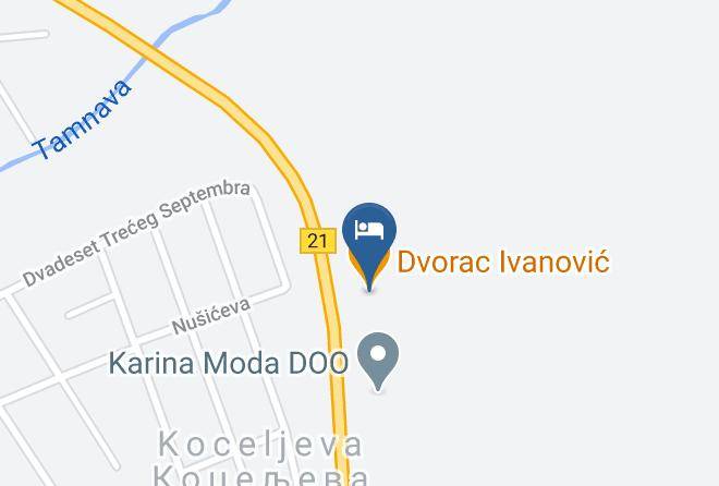 Macvanski - Dvorac Ivanovic Maps