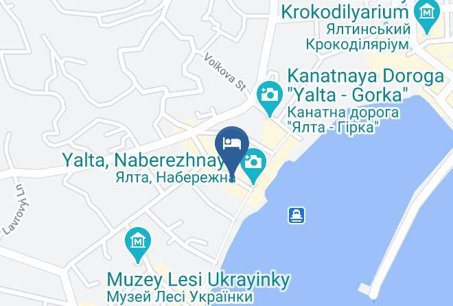 Yalta - Dvorik Na Morskoy Maps