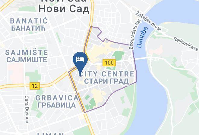 Juzno Backi - Dvoriste Prenociste Maps