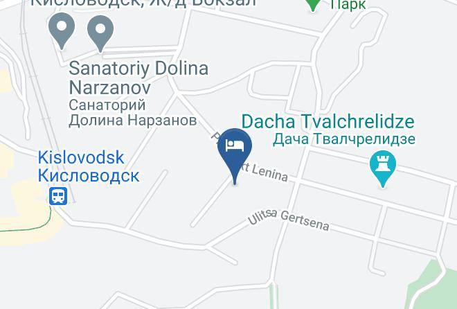 Kislovodsk - Dvoryanskoe Gnezdo Maps