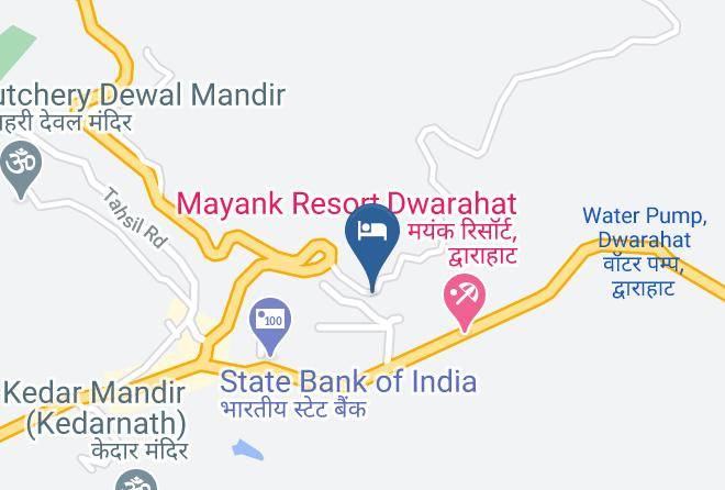 Dwarahat - Dwarika Hotel & Resort Maps