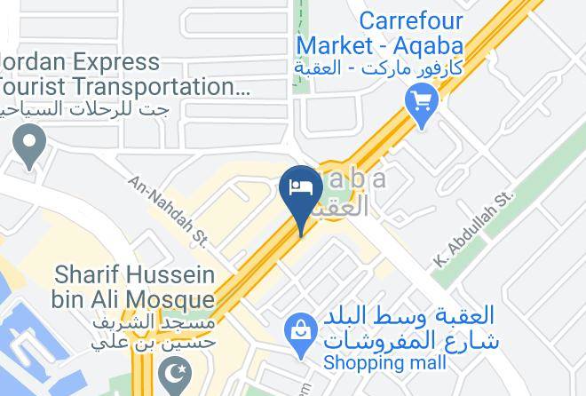Al Aqaba Qasabah - Dweik Hotel 3 Maps