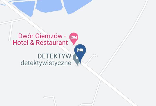Dwor Giemzow Hotel & Restaurant Map