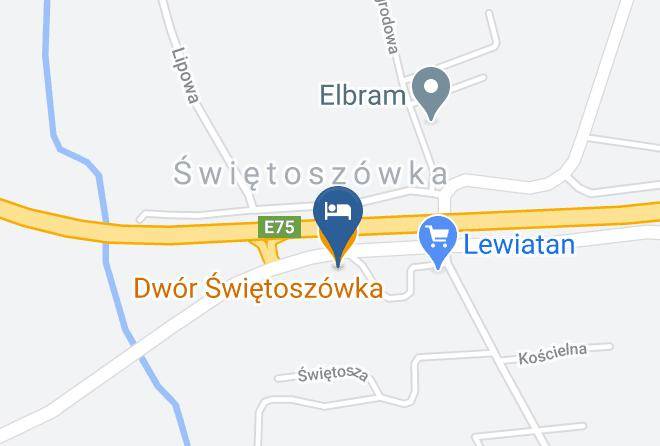 Dwor Swietoszowka Map