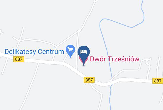 Dwor Trzesniow Map