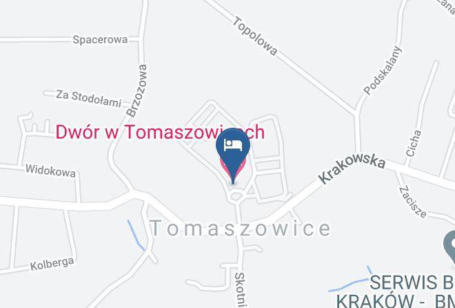 Krakowski - Dwor W Tomaszowicach Maps
