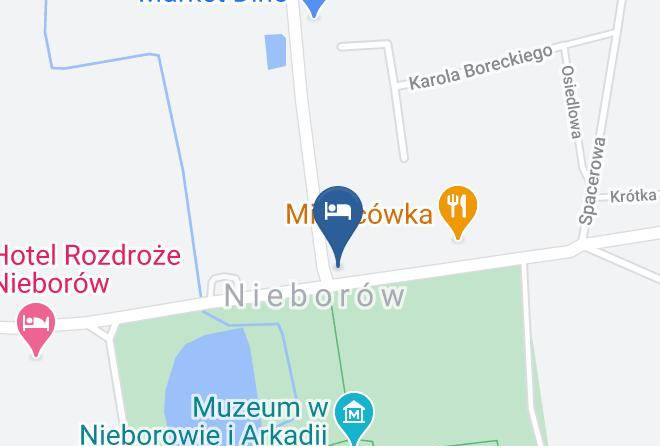 Lowicki - Dworek Biala Dama Nieborow Maps