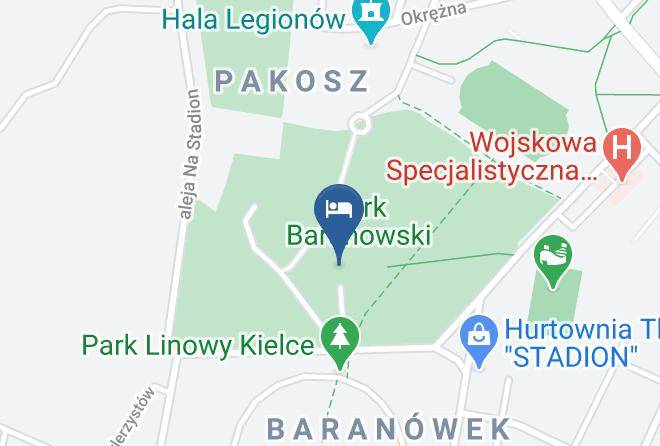 Kielce - Dworek Binkowski 3 Gwiazdki Maps