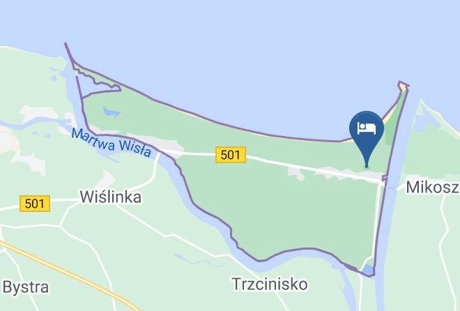 Gdansk - Dworek Bursztynowe Piaski Maps