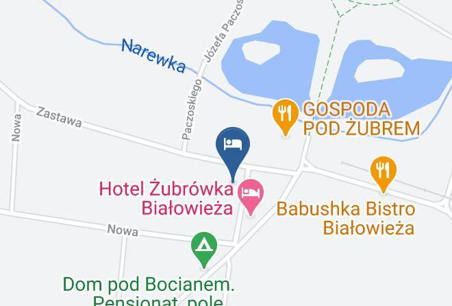 Hajnowski - Dworek Gawra Maps