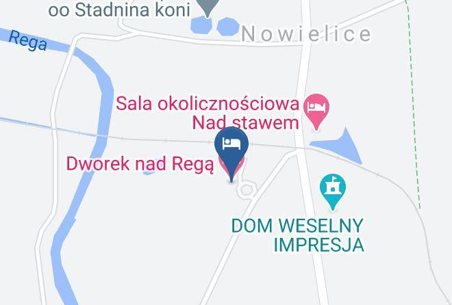 Gryficki - Dworek Nad Rega Maps