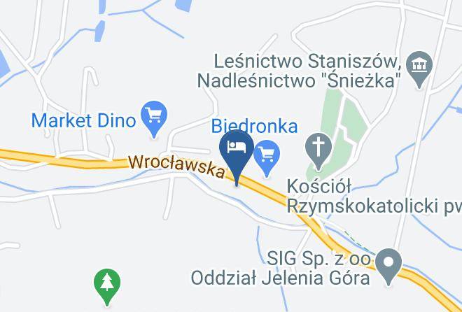 Jelenia Gora - Dworek Pod Swierkami Jelenia Gora Maps