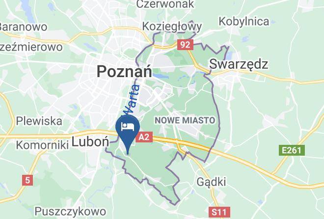 Poznan - Dworek Poznan Maps