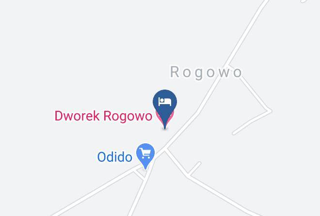 Dworek Rogowo Map