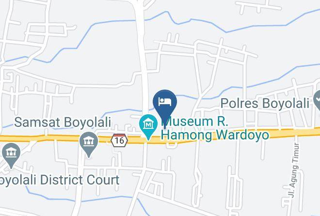 Boyolali Regency - Dya Hotel Boyolali Maps