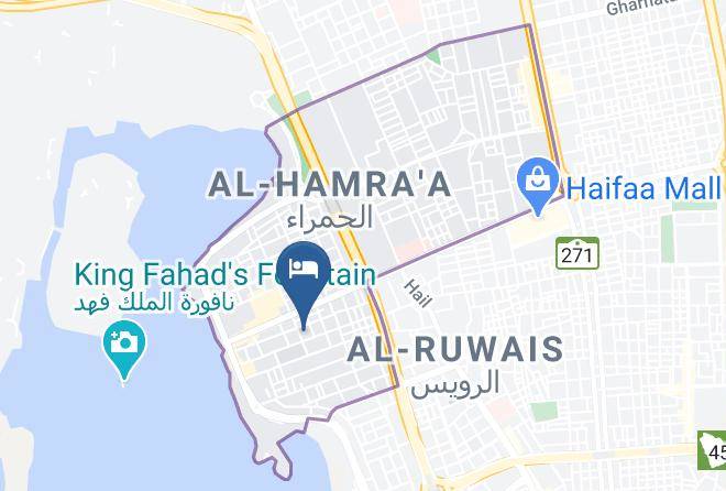 Dyar Alhamra Hotel Map