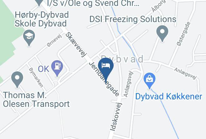 Dybvad - Dybvad Kro & Hotel Maps