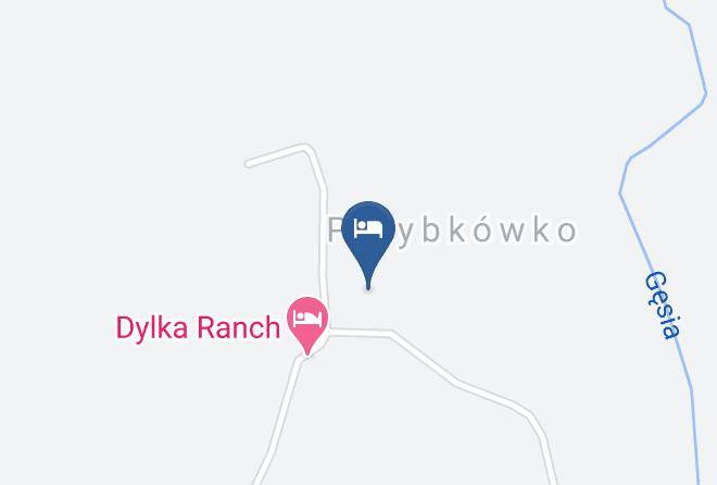 Dylka Ranch Carta Geografica - Zachodniopomorskie - Szczecineknty