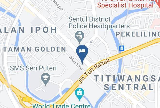 Kuala Lumpur - Dynasty Hotel Kuala Lumpur Maps