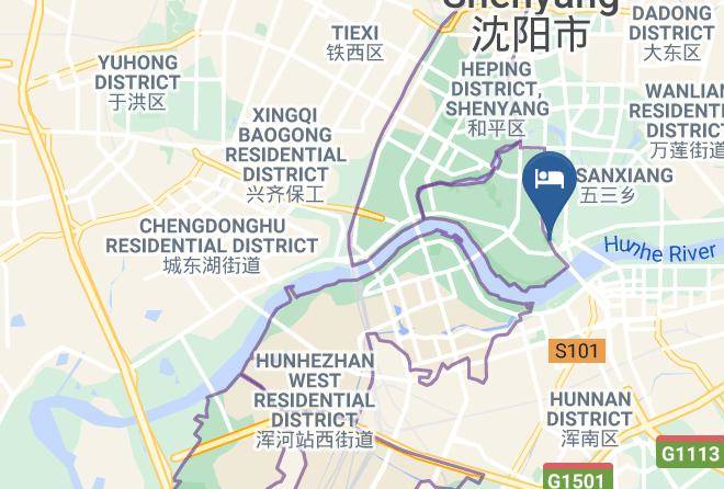 Shenyang - Dynasty Marriott Hotel Maps
