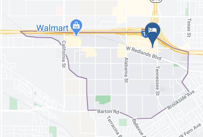 Dynasty Suites Redlands Map