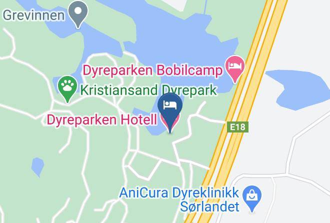 Dyreparken Hotell Map