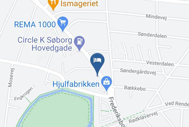 Dyssegard - Dyssegaard Kro Bnb Maps