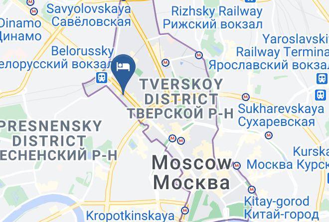 Moscow - Hotel Gentalion Maps