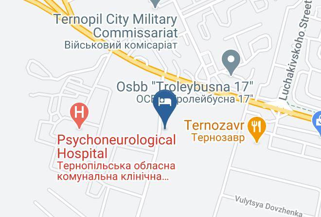 Ternopil S Kyi Rayon - Hotelno Restorannyy Kompleks Dzhentlmen Maps