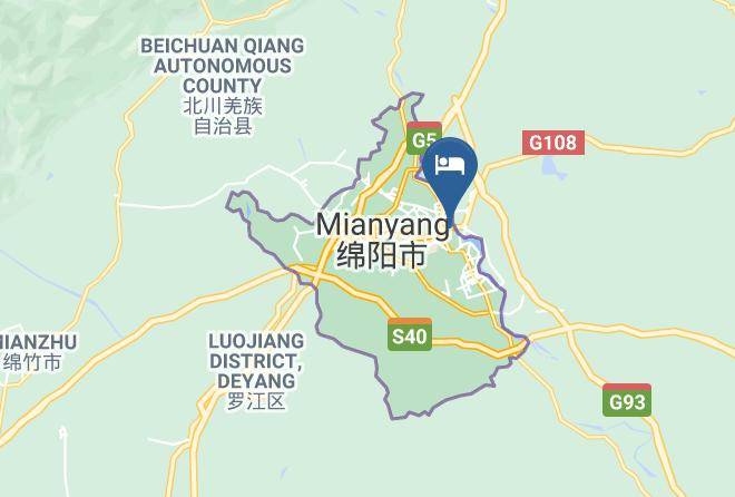 Mianyang - E88 Hotel Maps