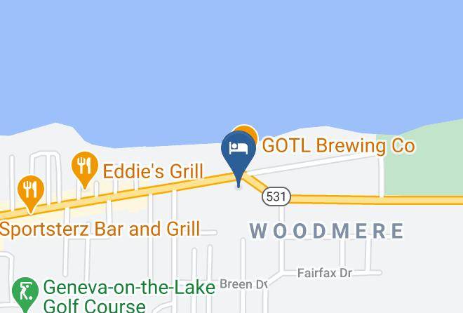Ashtabula - Eagle Cliff Inn Maps