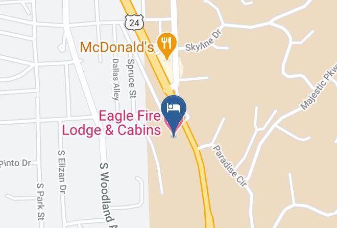 Teller - Eagle Fire Lodge & Cabins Maps