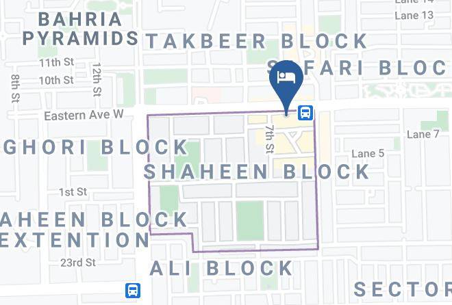 Islamabad - Eagle Hotel Maps