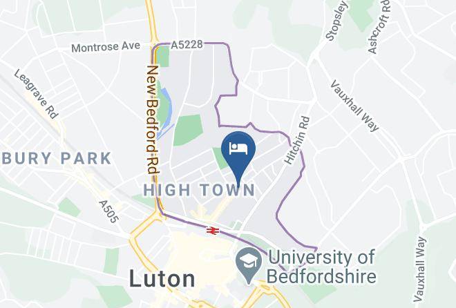 Luton - Eagle Hotel Maps