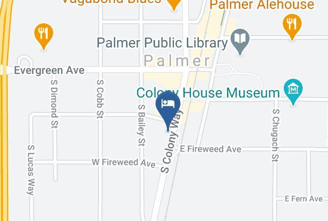 Matanuska Susitna Borough - Eagle Hotel Restaurant & Lounge Maps
