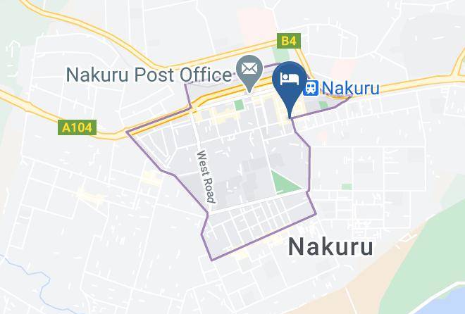 Nakuru - Eagle Palace Hotel Maps