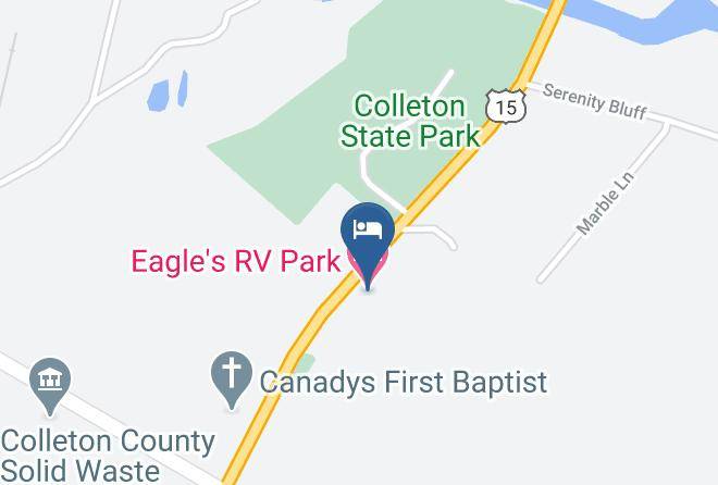 Colleton - Eagle's Rv Park Maps