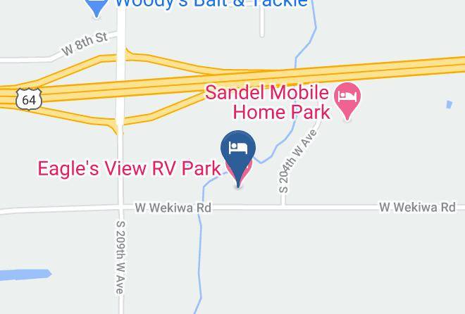 Tulsa - Eagle's View Rv Park Maps